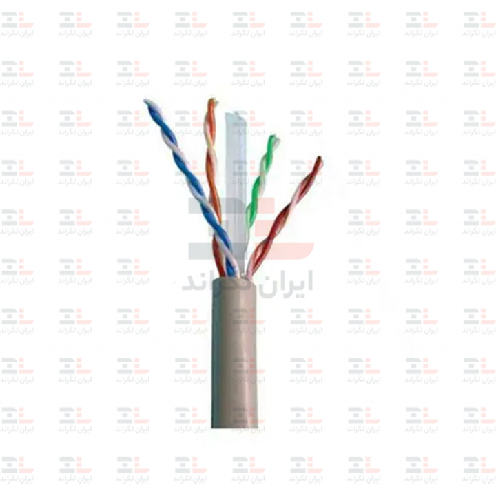 کابل شبکه بلدن Cat6 UTP با روکش PVC حلقه 305 متری بدون تست فلوک تمام مس